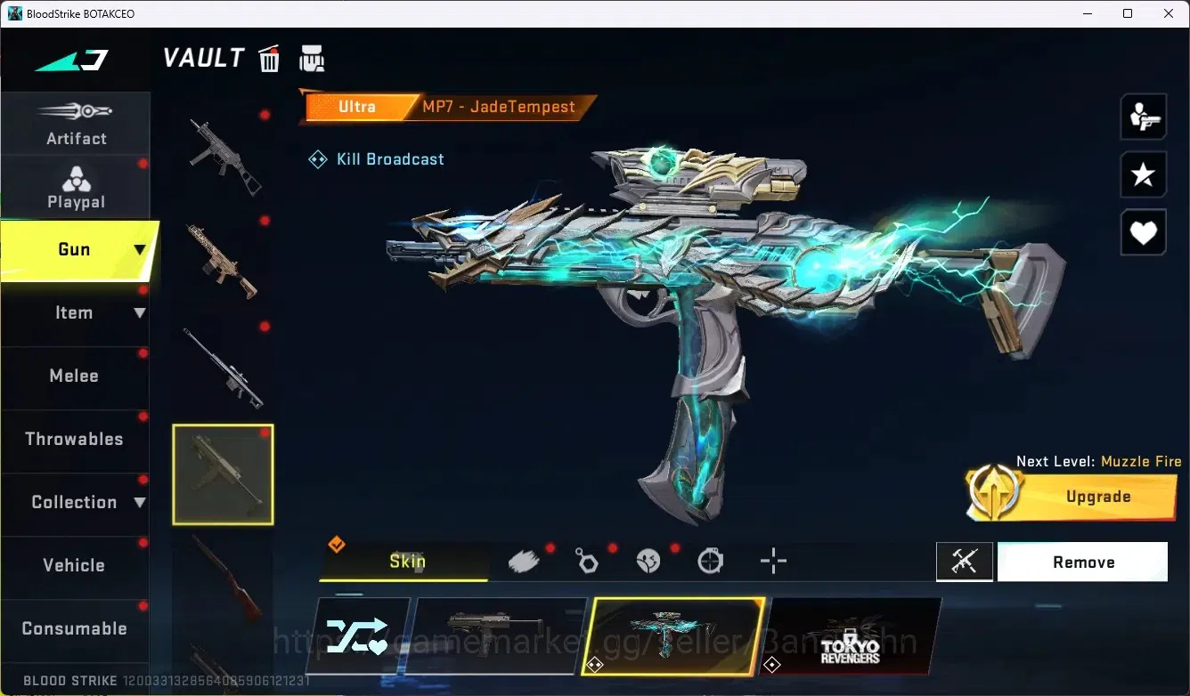 Blood Strike Accounts ASIA | 1 EVO: FAL-Evolved Draco|1 ETERNAL: Vector| image 7