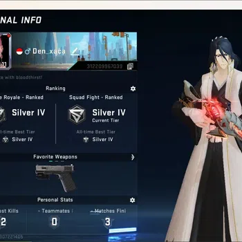 Blood Strike Accounts Collab Skin ASIA|1 Eternal Gun:Spear-Relic|2 Legendary Gun|Collab Ethan-Byakuya Kuchiki [Bleach]|Check