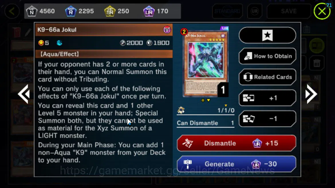 Yu-Gi-Oh! Master Duel Accounts Lv 18|20 Deck|VSK9,Dracotail,Radiant,Yummys,Dragot image 17
