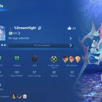 Honor of Kings Accounts Rare Skin Global|82H 32S|Legend:Butterfly&Angela|4 Epic|Worldly:Angela|JujutsuKaisen:Garo|Check SS