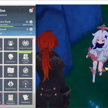 Genshin Impact Accounts Starter ASIA|AR 31|Starter|1Limited(Lauma)+2*5STD(Jean,Diluc)|Low Explore|Female MC|Check