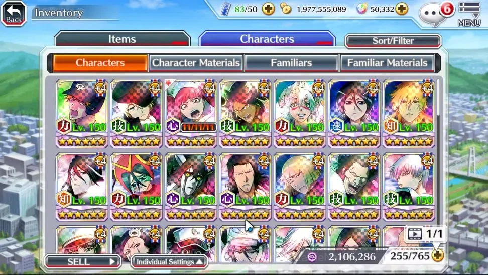 Bleach: Brave Souls Accounts High-End [GLOBAL]50K Orb|DreamTeam Ichigo,TYBW26 Yukio,Riruka,10th Anniv Rukia,Ichigo,TYBW25 9