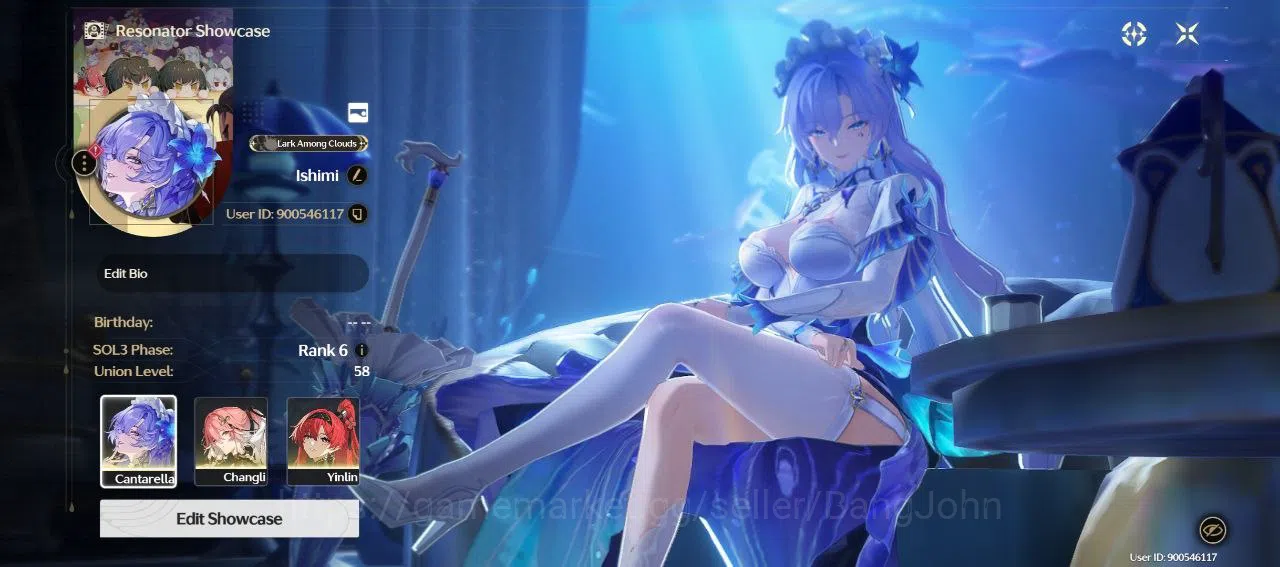 Wuthering Waves Accounts SEA | UL 58 MID GAME | Log Kuro | 4 Limit+4 Sign image 1