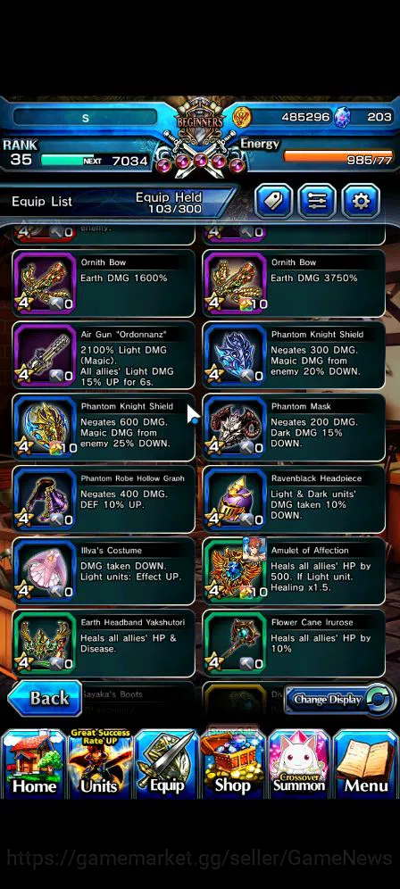 Grand Summoners Accounts Global|Rank 35|10 Ascend|EmiyaTW,Summer Miyu,S Chl image 11