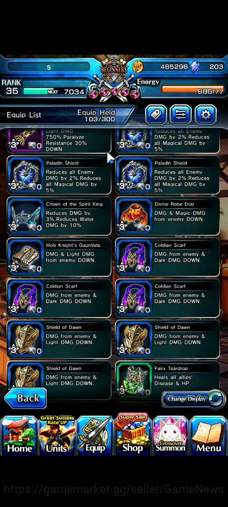 Grand Summoners Accounts Global|Rank 35|10 Ascend|EmiyaTW,Summer Miyu,S Chl image 8