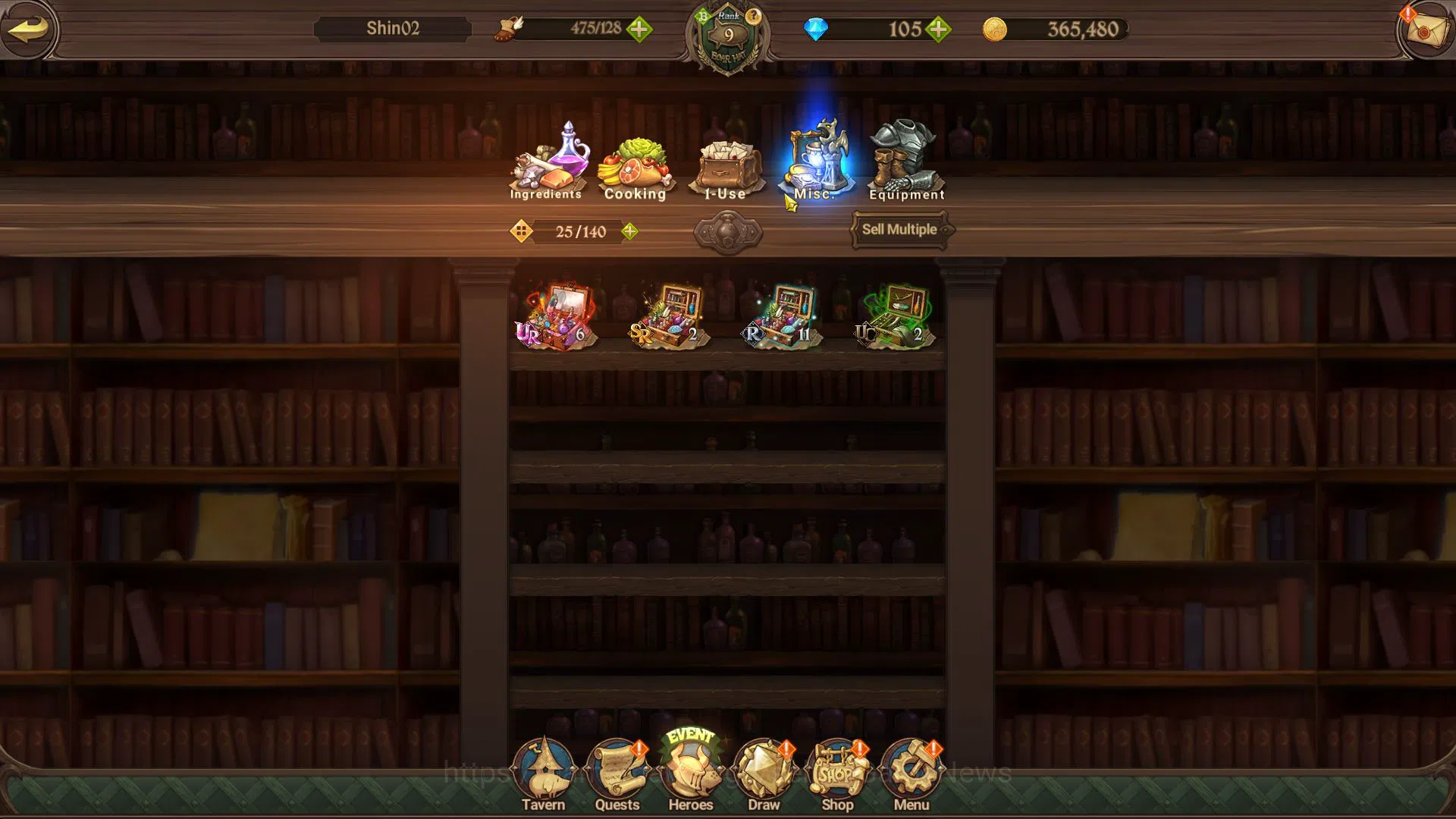 The Seven Deadly Sins: Grand Cross Accounts Starter Global | 625K CC | 105 DM | Starter Ch2 | 3 UR | Merlin & Escanor 11