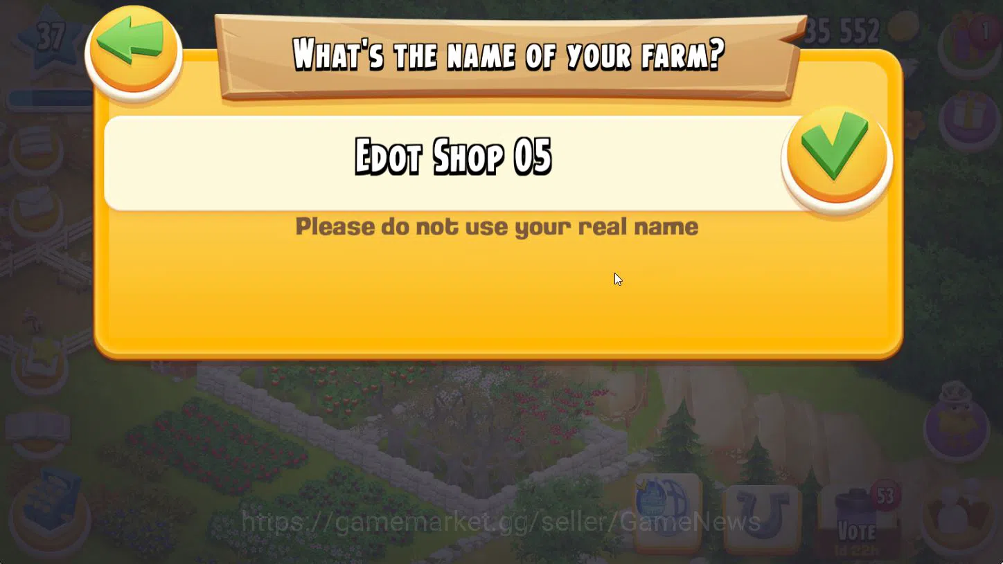 Hay Day Accounts Level 37 | Barn Storage 1950 + Silo Storage 375 |  image 12