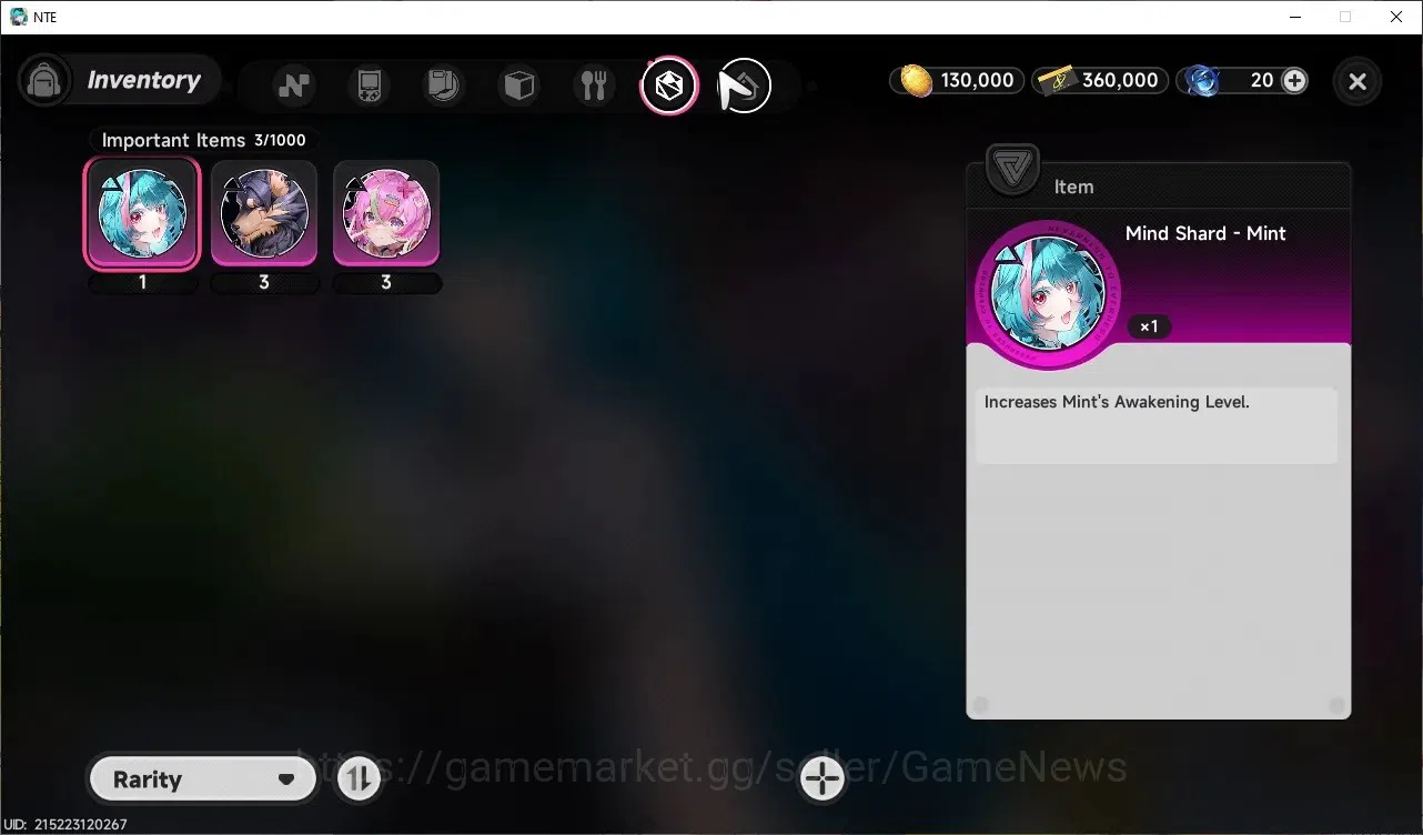 Neverness to Everness Accounts GLOBAL NA|HL 3|2 SSR| Hotori + Signature, Baicang image 10