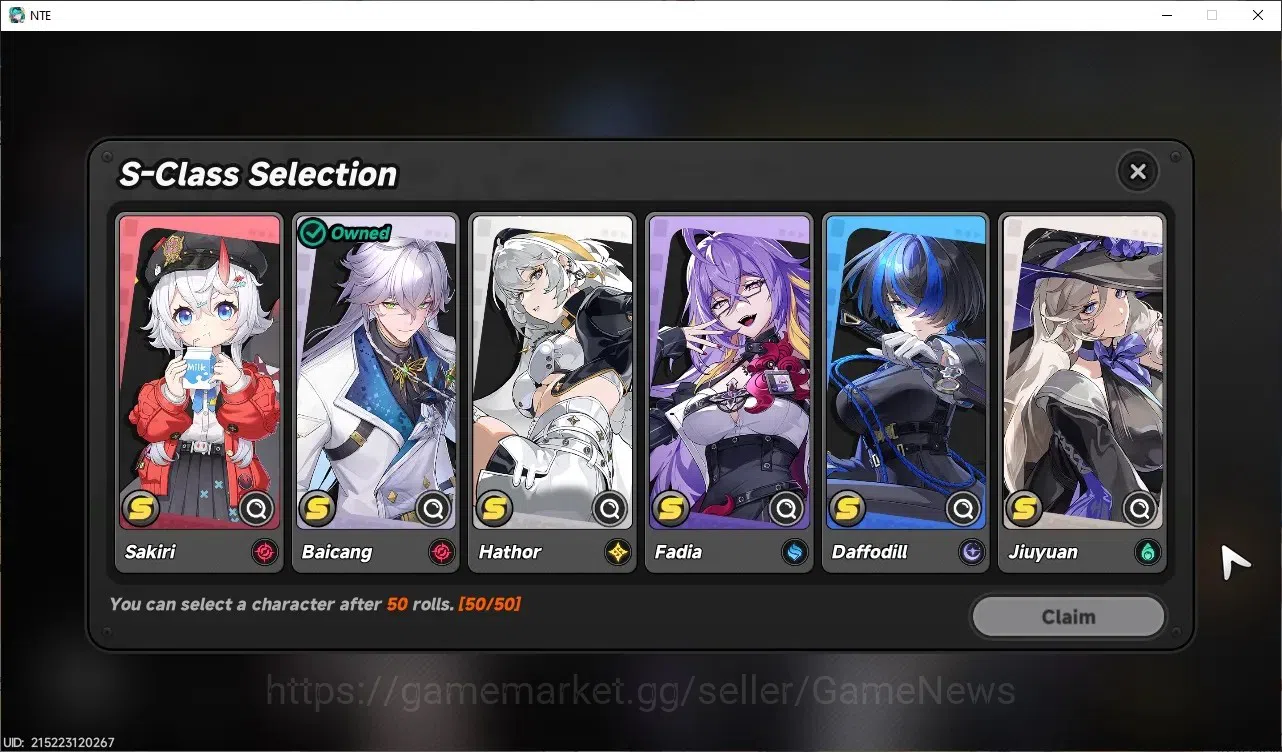 Neverness to Everness Accounts GLOBAL NA|HL 3|2 SSR| Hotori + Signature, Baicang image 7