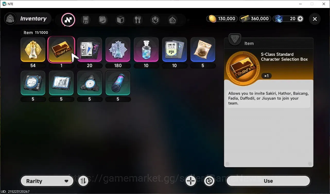 Neverness to Everness Accounts GLOBAL NA|HL 3|2 SSR| Hotori + Signature, Baicang image 8