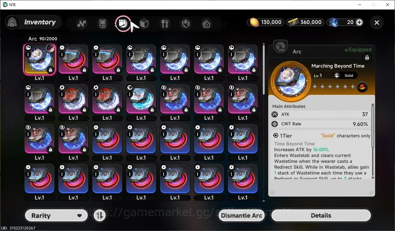 Neverness to Everness Accounts GLOBAL NA|HL 3|2 SSR| Hotori + Signature, Baicang image 9