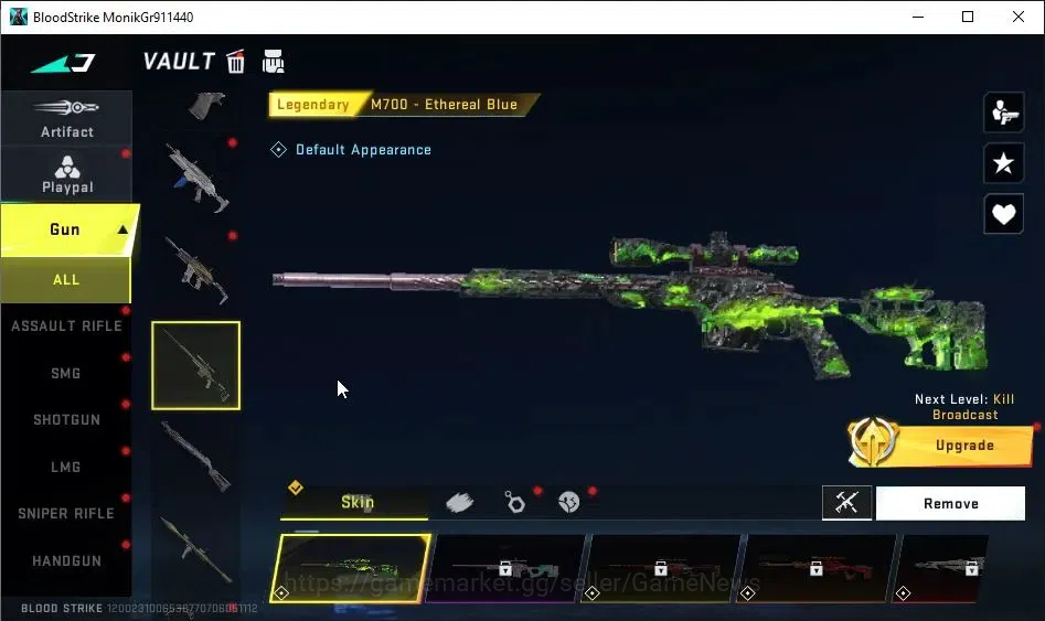 Blood Strike Accounts ASIA|Collab 7DS-AK47|Collab EVA-MCX|Collab BLEACH  image 12