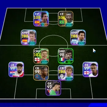 eFootball Accounts Legends & Iconic Players Android|5 Epic Pele,Steven Gerrard,Lothar Matthaus,Dirk Kuyt|Show Time Ferran