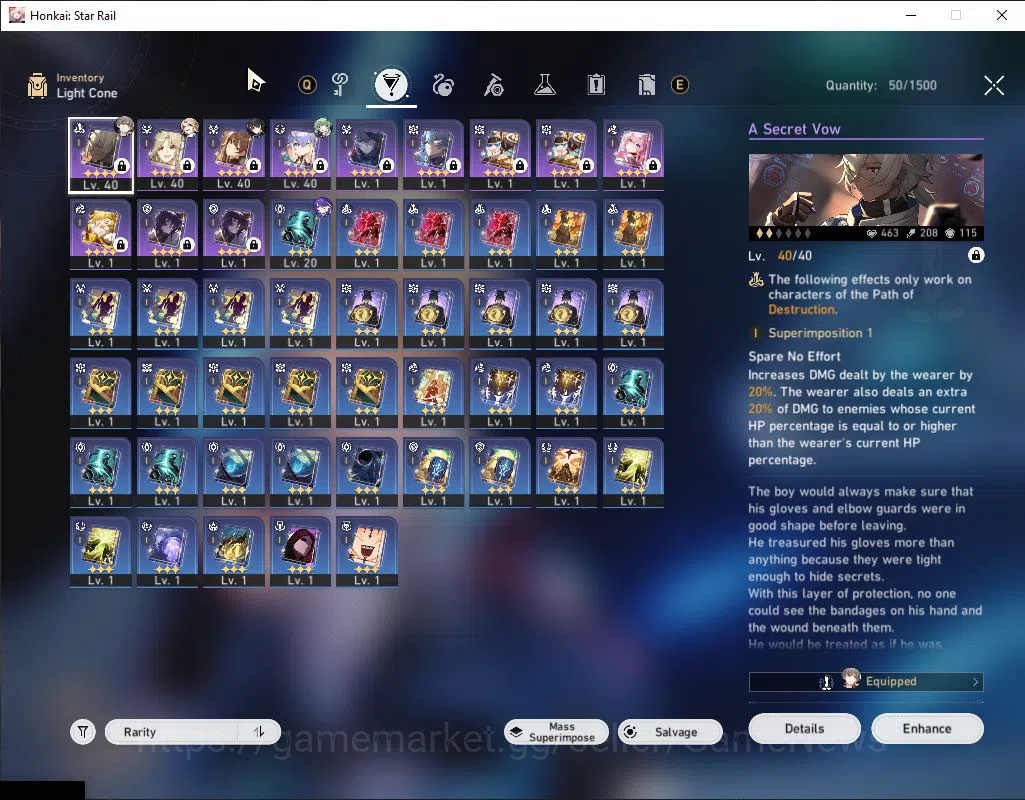 Honkai Star Rail Accounts Asia|TL 27|3 Limited| Silver Wolf LV.999, Huohuo,  image 8