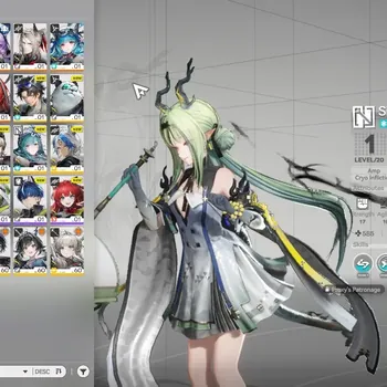 Arknights: Endfield Accounts NA/EU|Lv 54|6 SSR 2 Limited|(Si P2,Typhoeus)+Sign|6 (*6 Weapon)|1 SSR + 3 Wp Supply