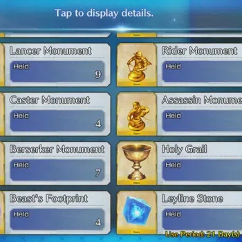 Fate-Grand Order Accounts NA Fresh Starter Lv 9 Orleans|2 limited ssr|Space Ereshkigal, Kama, Zenobia, Valkyrie|Log