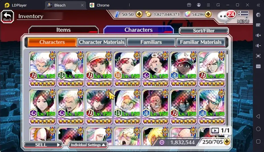 Bleach: Brave Souls Accounts Mid-Tier GLOBAL |50K ORB+MidGame|Yukio TYBW26,Rangiku Swimsuit,Ichigo8TH,Gin 14