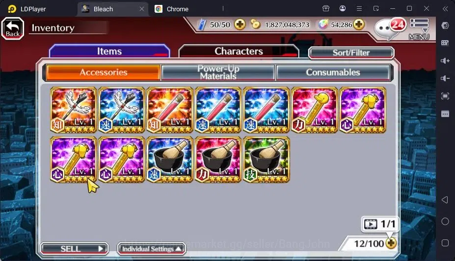Bleach: Brave Souls Accounts Mid-Tier GLOBAL |50K ORB+MidGame|Yukio TYBW26,Rangiku Swimsuit,Ichigo8TH,Gin 9