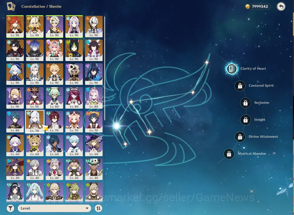 Genshin Impact Accounts ASIA|AR59|PreamTeam Mavuika+sign,NeuvilletteC1,Arl image 17