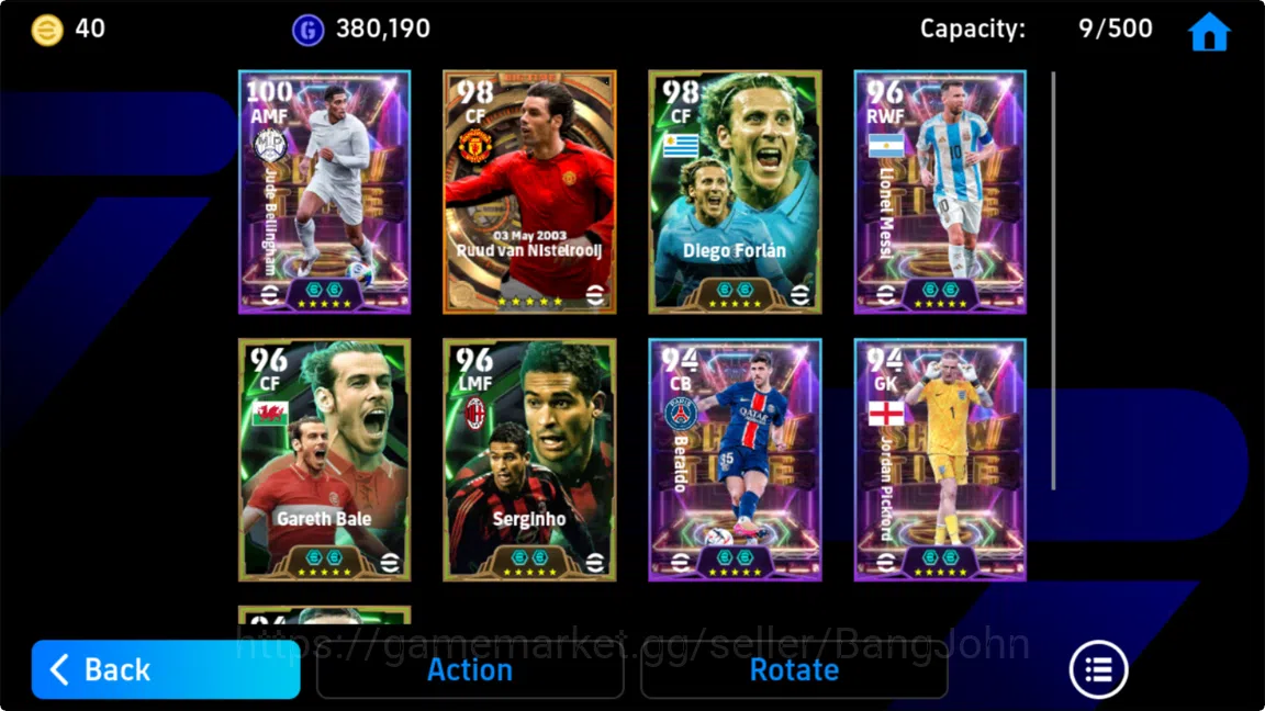 eFootball Accounts Power 3124| belingham showtime . bale , forlan ep image 4