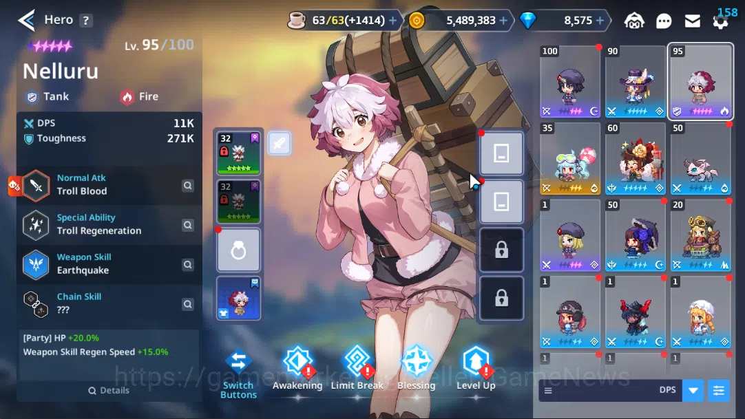 Guardian Tales Accounts ASIA 2| Lv 40 | Starter Collab Clevates(Klen, Alec image 2