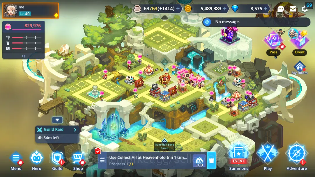Guardian Tales Accounts ASIA 2| Lv 40 | Starter Collab Clevates(Klen, Alec image 6