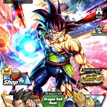 Dragon Ball Legends High-End 37M TotalPwr|LV156|2UL+3LR+16LL|2SS Goku|Broly:Fur image 1