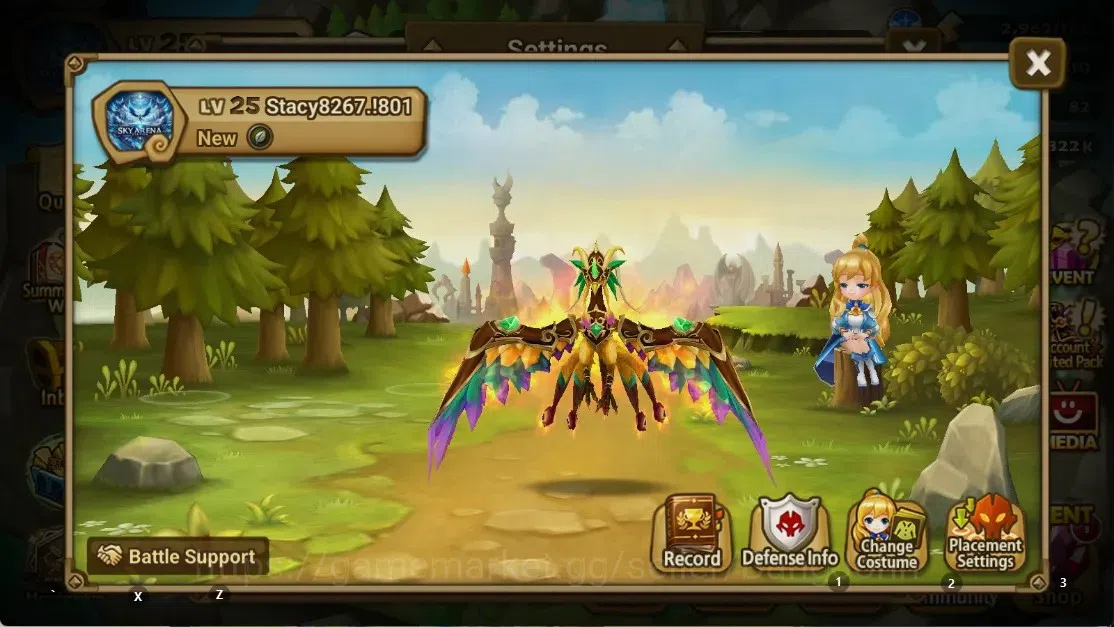 Summoners War: Sky Arena Accounts Starter GLOBAL | NB 5 TESHAR,Starter Gacha 115 12Y+160 11Y Scrool, 3 Legendary All 1