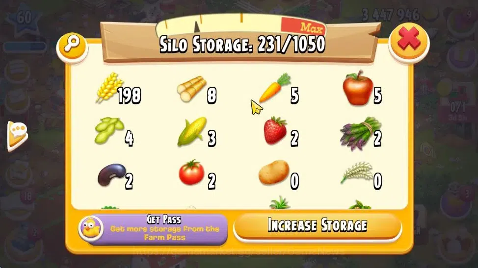 Hay Day Accounts Lvl 60 | Silo Storage 1050 + Barn Storage 4050 + 3 image 10