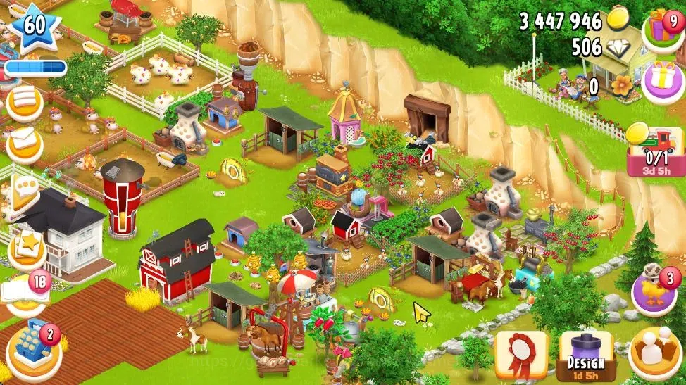 Hay Day Accounts Lvl 60 | Silo Storage 1050 + Barn Storage 4050 + 3 image 4
