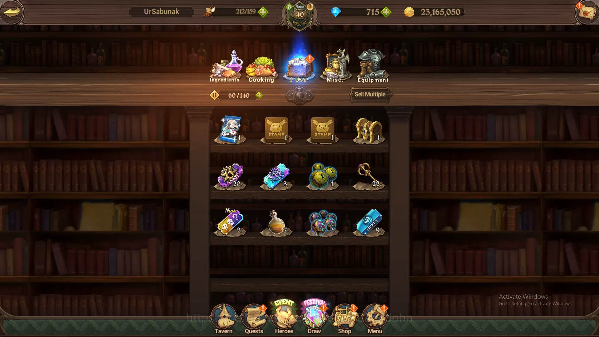 The Seven Deadly Sins: Grand Cross Accounts Others GLOBAL|477K CC|DM 715|Sabunak,Elizabeth,Diane,Jormungand,etc|check 5
