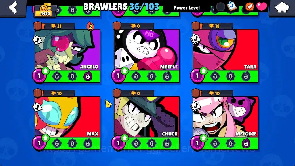 Brawl Stars Accounts 4480 Trophy|36 Brawlers 3 Max|Edgar Full Buffies|1 image 13