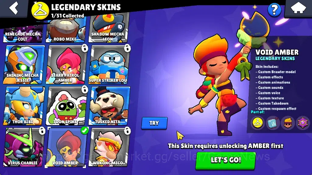 Brawl Stars Accounts 4480 Trophy|36 Brawlers 3 Max|Edgar Full Buffies|1 image 14