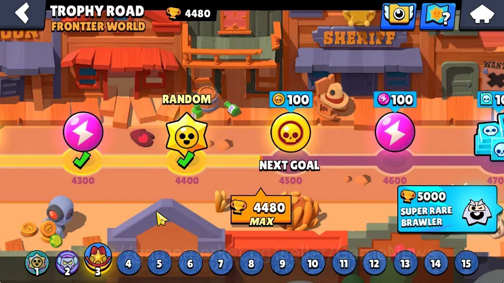 Brawl Stars Accounts 4480 Trophy|36 Brawlers 3 Max|Edgar Full Buffies|1 image 6