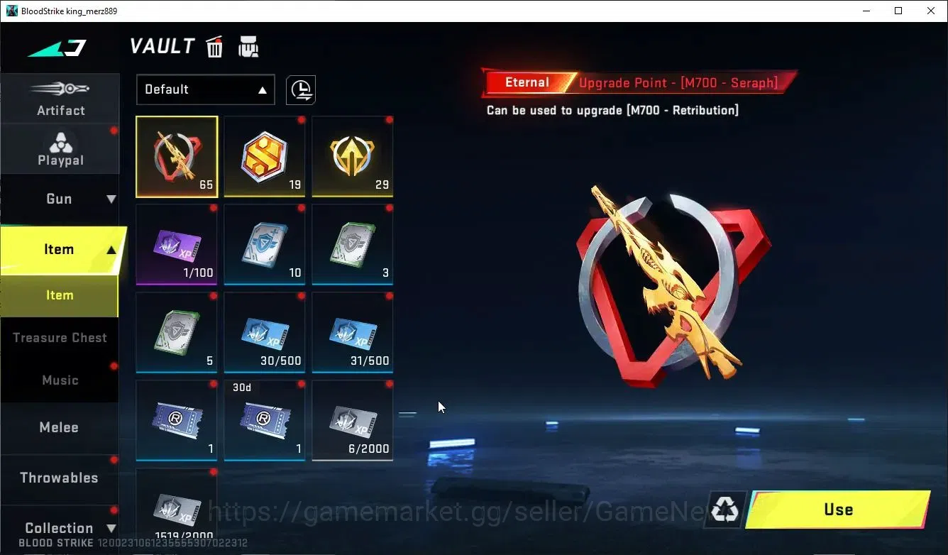 Blood Strike Accounts ASIA|Eternal M700-Seraph|Collab TokRev MCX,FN2000, image 17