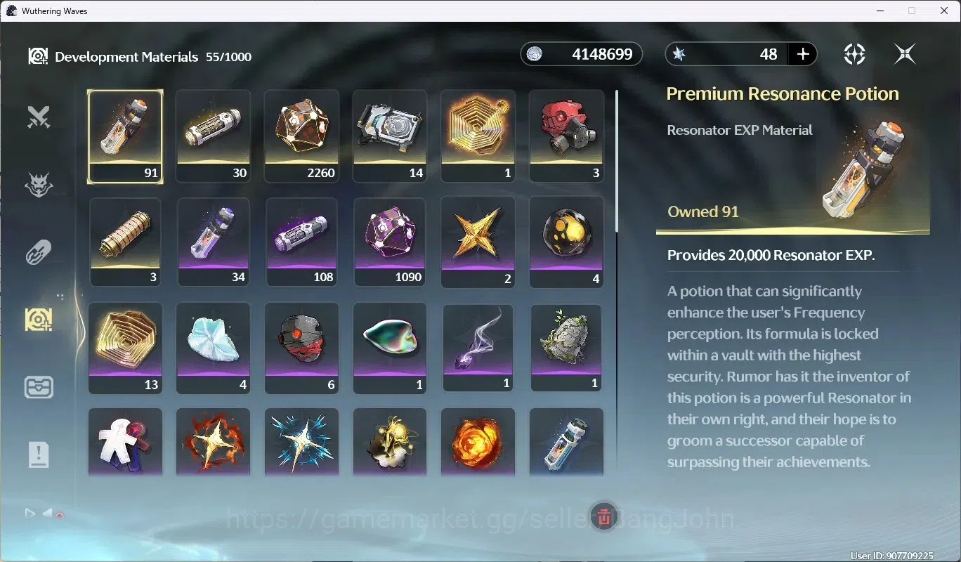 Wuthering Waves Accounts SEA|UL 52|Rank 5|3 Char Limited [Shorekeeper,Lucil image 14