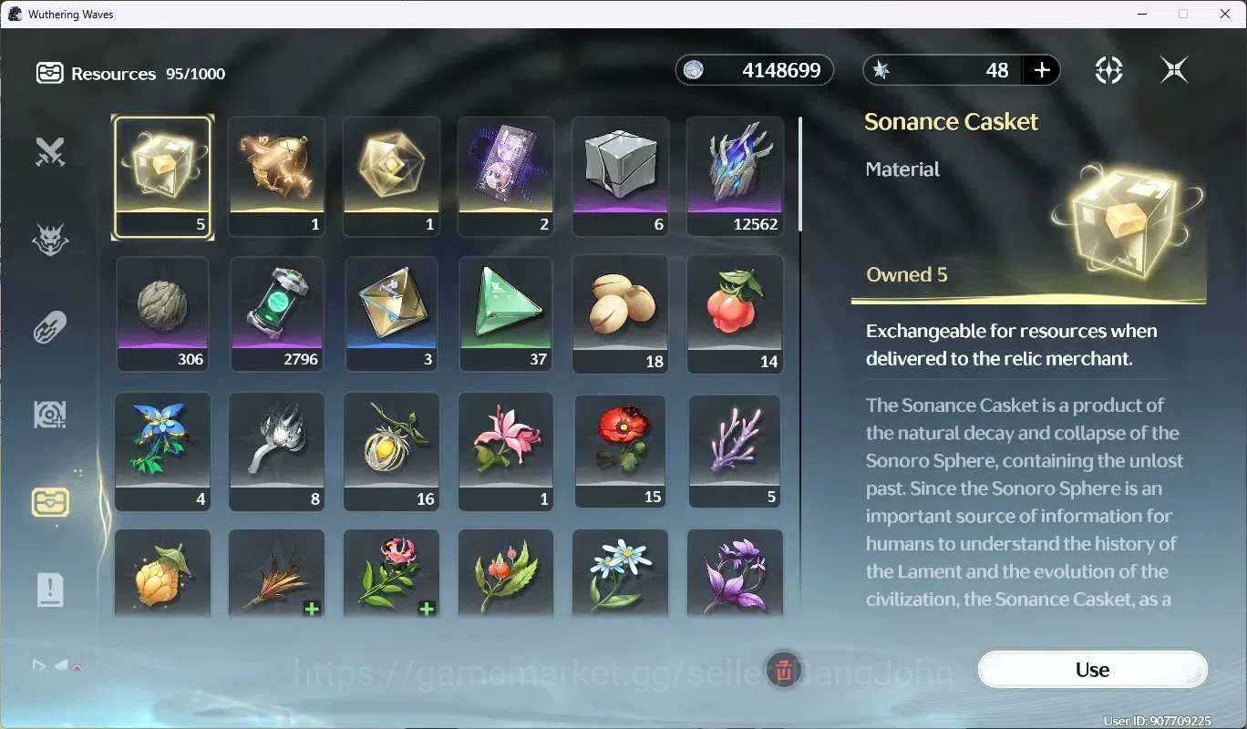Wuthering Waves Accounts SEA|UL 52|Rank 5|3 Char Limited [Shorekeeper,Lucil image 15
