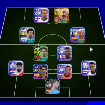 eFootball Accounts Legends & Iconic Players Android|Big Time Erling Haaland 5 Jul'26|Show Time Dani Olmo,Lionel Messi|Epic