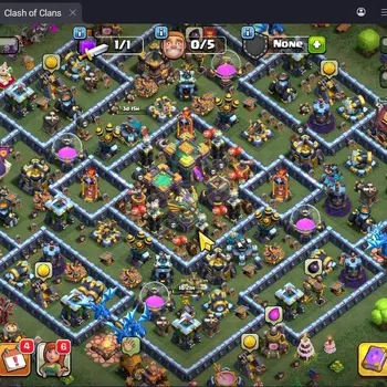Clash of Clans Accounts High-End TH14-BH7|Lv.141|BK62,AQ67,MP50,GW33,RC22|BM12|HH7|4 Legendary & 4 Gold Skins|1734