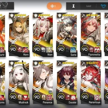 Arknights Accounts High-End Global|Lv70|304 OP+114 Skin|10 Limited (Skadi Corrupting Heart,Nian,Lin,Virtuosa,Kirin R