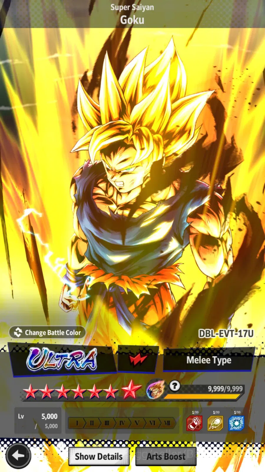 Dragon Ball Legends Accounts Android |Lv 162|9,3K CC|188M Total Power|3 LR|8 UL image 12