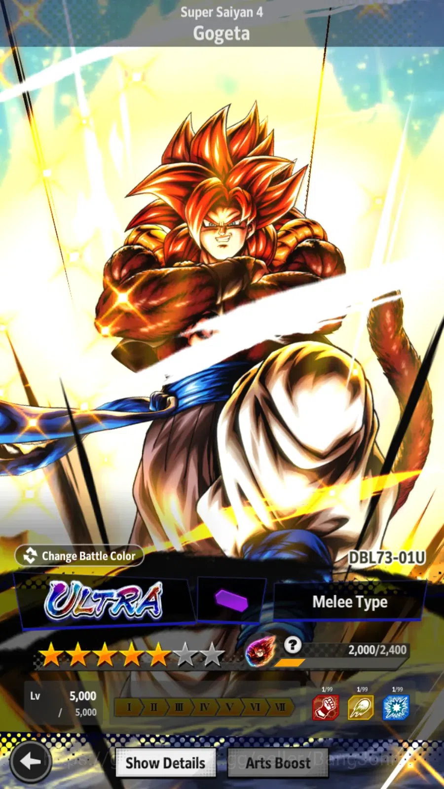 Dragon Ball Legends Accounts Android |Lv 162|9,3K CC|188M Total Power|3 LR|8 UL image 16