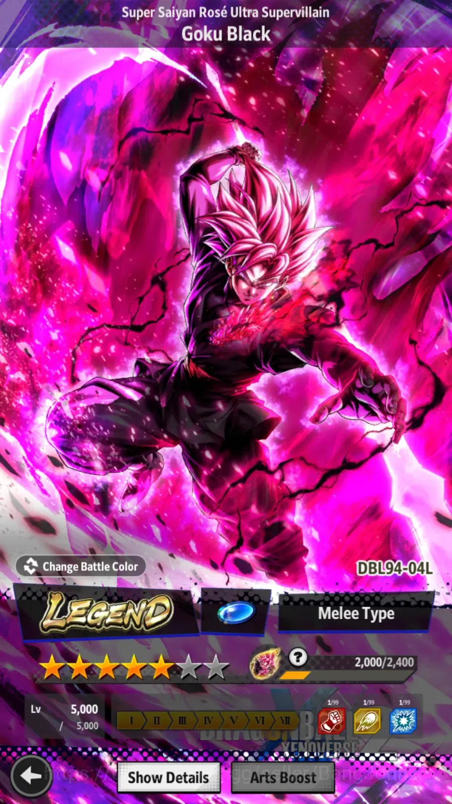 Dragon Ball Legends Accounts Android |Lv 162|9,3K CC|188M Total Power|3 LR|8 UL image 7