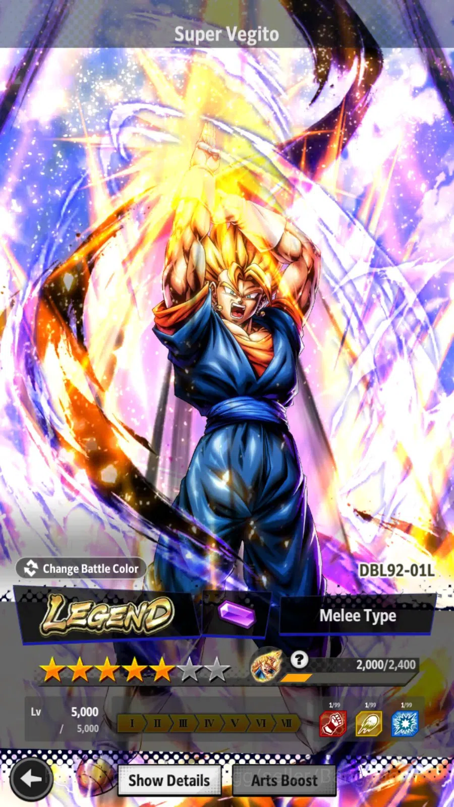 Dragon Ball Legends Accounts Android |Lv 162|9,3K CC|188M Total Power|3 LR|8 UL image 8