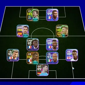 eFootball Accounts Legends & Iconic Players Android|CS 3078|Big Time Marcel Desailly 3 Jul'98|2 Epic Marco Reus,Andriy