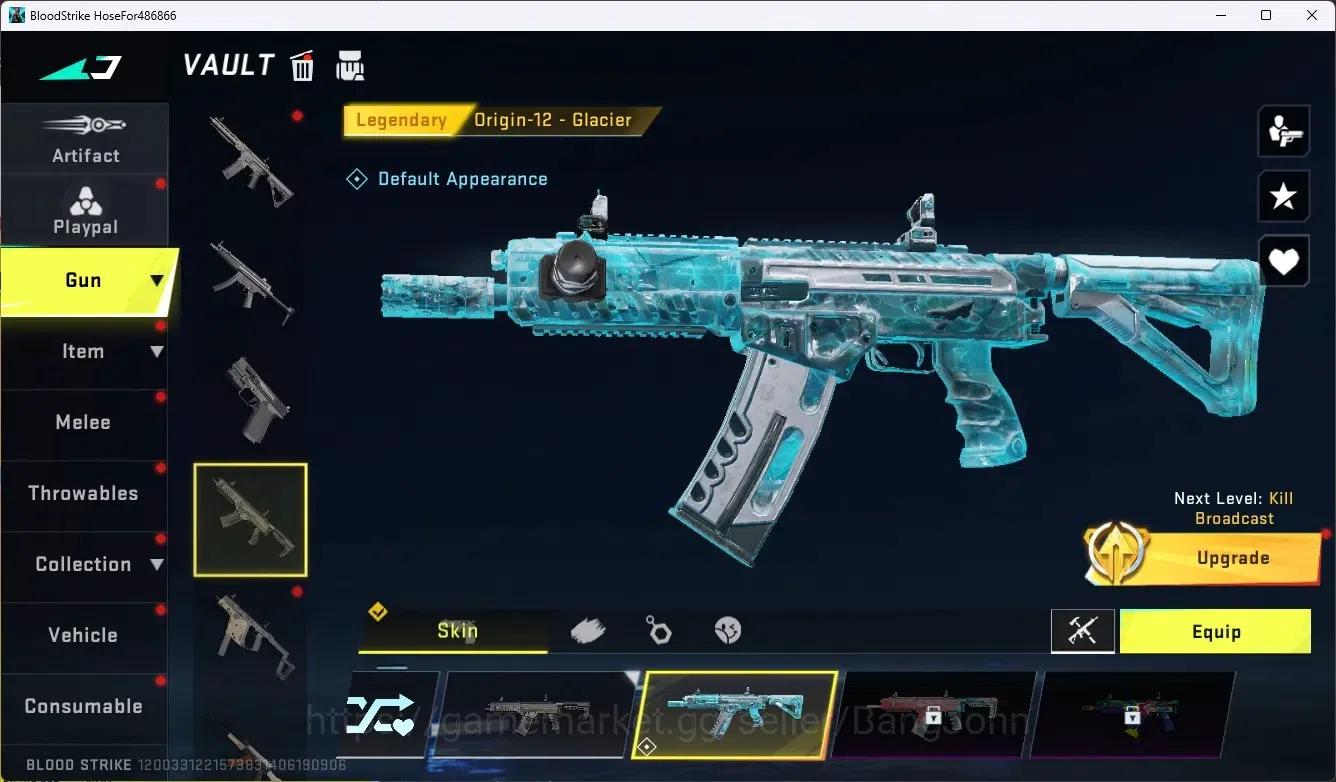 Blood Strike Accounts ASIA |Ultra Talon Knife-Scythe|2 Legend Gun|Collab image 2