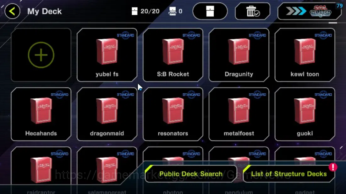 Yu-Gi-Oh! Master Duel Accounts Android|Lv 18 | 20 Deck |yubel fs, S:B Rocket, kew image 2