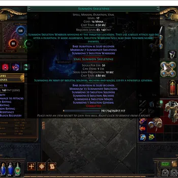Path of Exile Accounts Level 70 Necromancer, Witch|3.29 Allflame Standard SC|Done 3x Trial Labs,75% All Elemental Resist,24