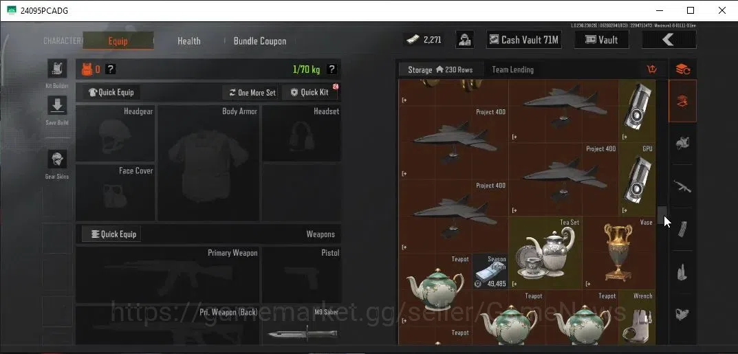 Arena Breakout Accounts MOBILE|Lv 30|SV 103.4M|CV 71M|1 Secret Doc|10 Set| image 8