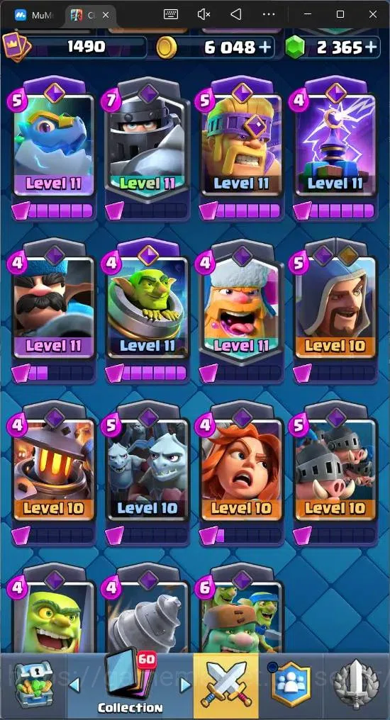 Clash Royale Accounts Mobile |KTL 14|Trophy 10000|Card 121|1 Max |2 LV15 image 10